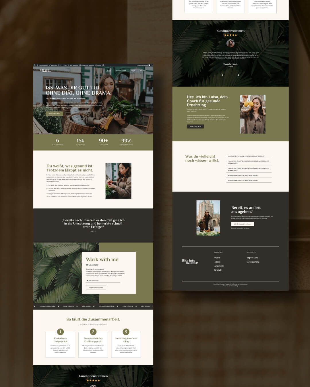 Website Ernaehrungsberater